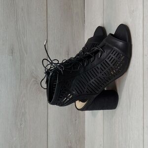 Sam Edelman Womens Rocco Lace Up Heels Pump Boots Sandals shoes sz 7